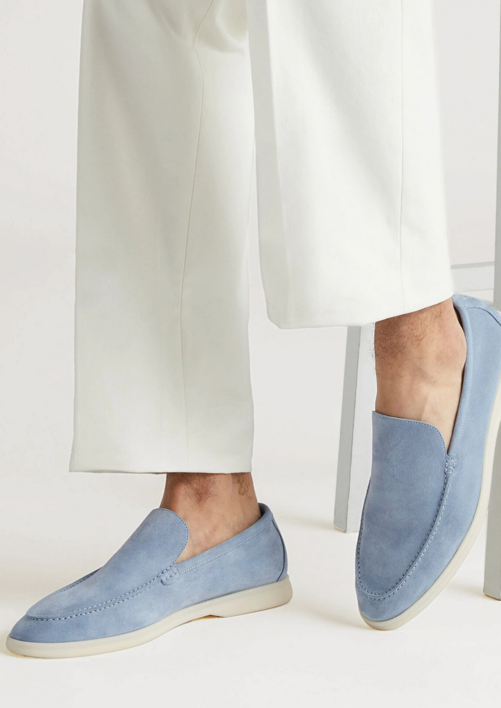MARINA LOAFERS - Baby Blue
