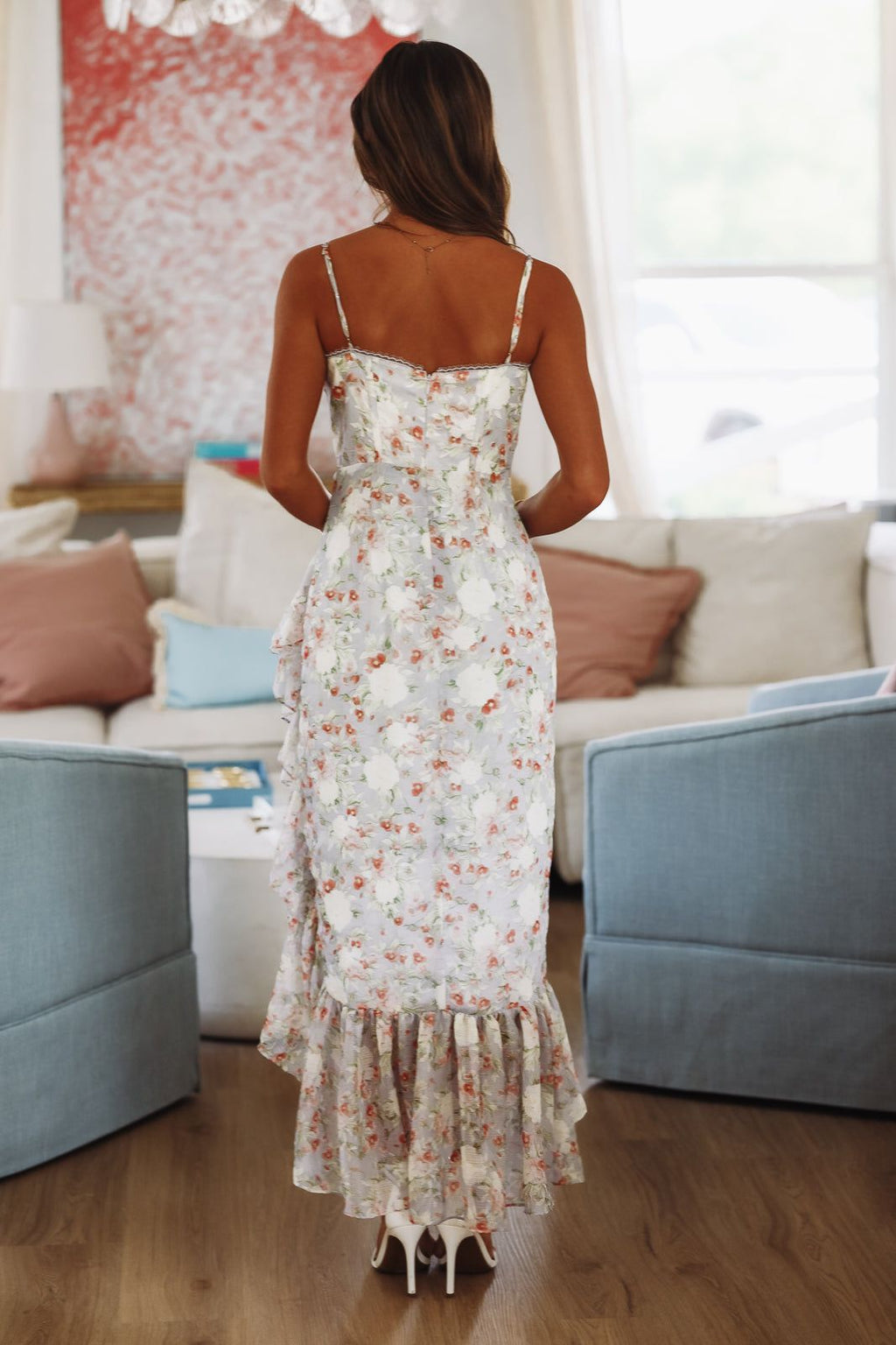 Livie Maxi Dress By ASTR The Label - Periwinkle Blue